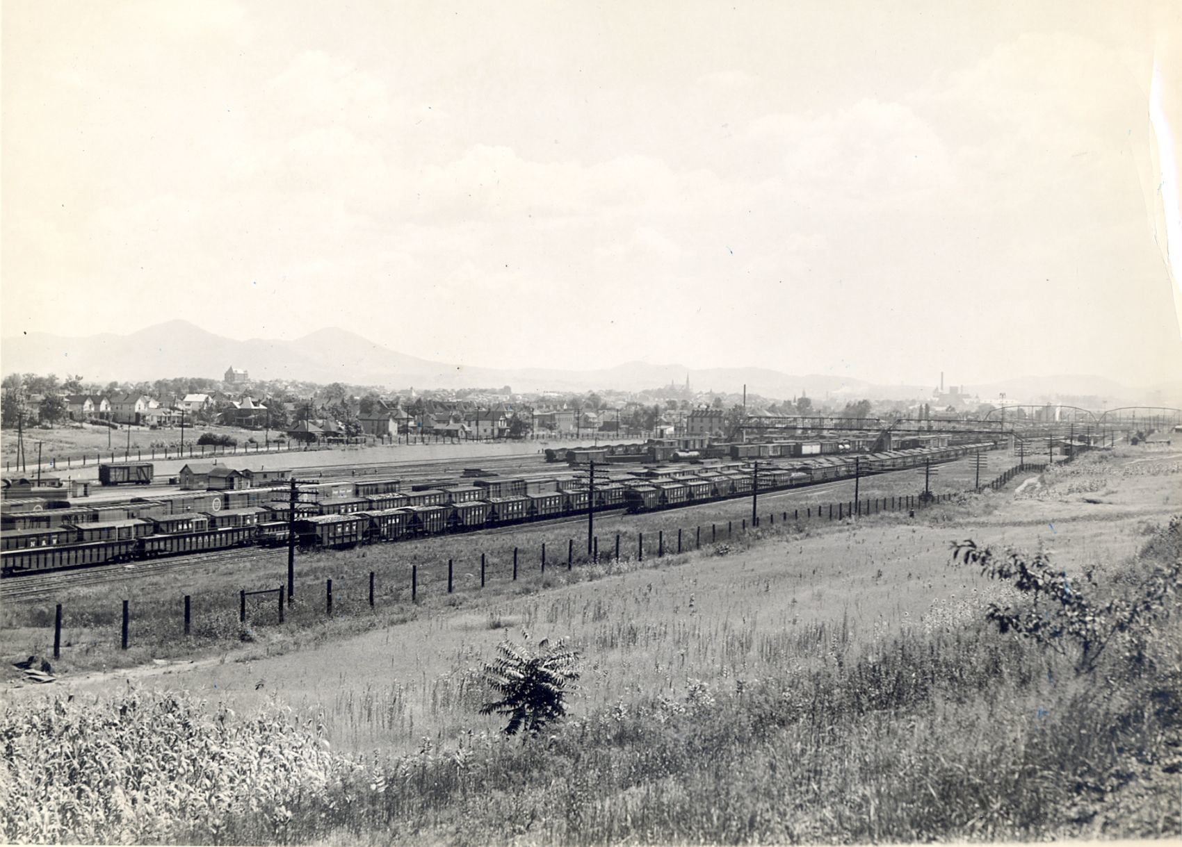 N&W rail yard